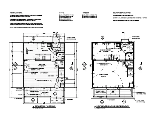 A double storey floor plan, as uploaded