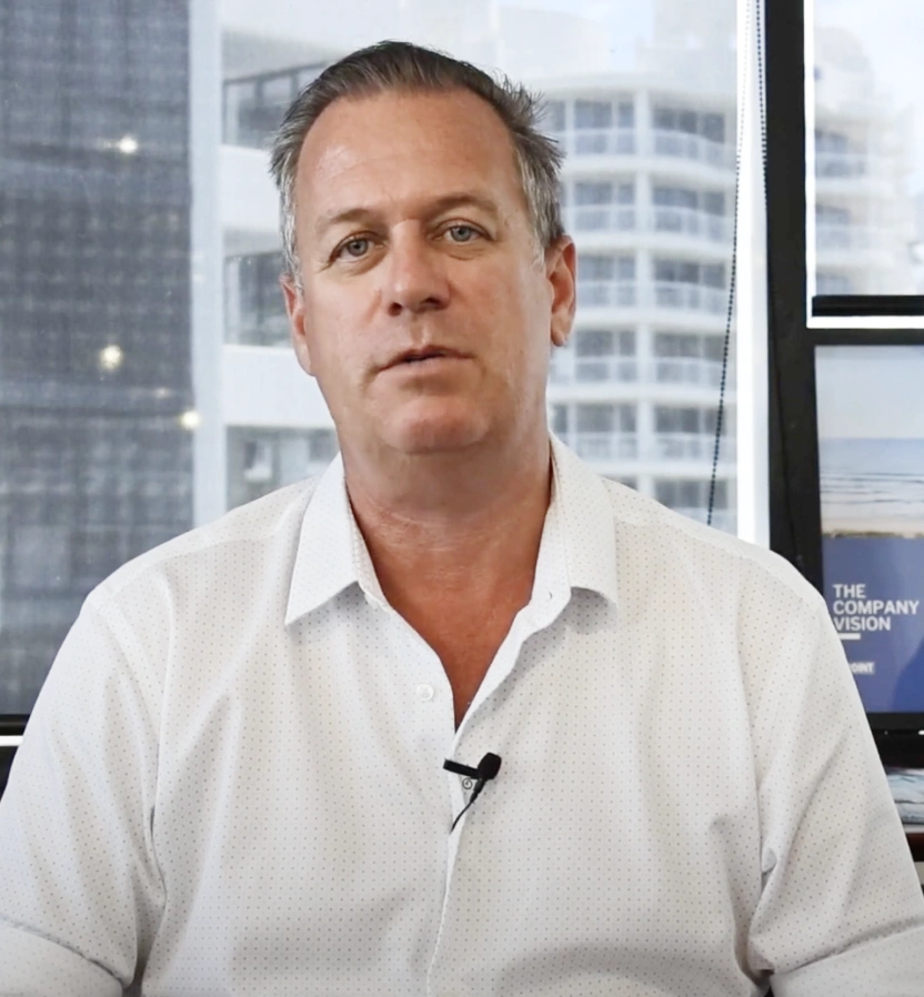 A director of 5Point Projects in an office
